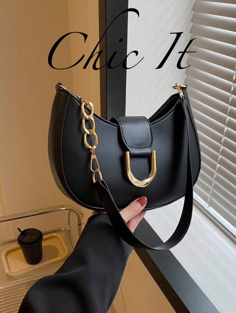 Chic It Business Casual Small Hobo Bag