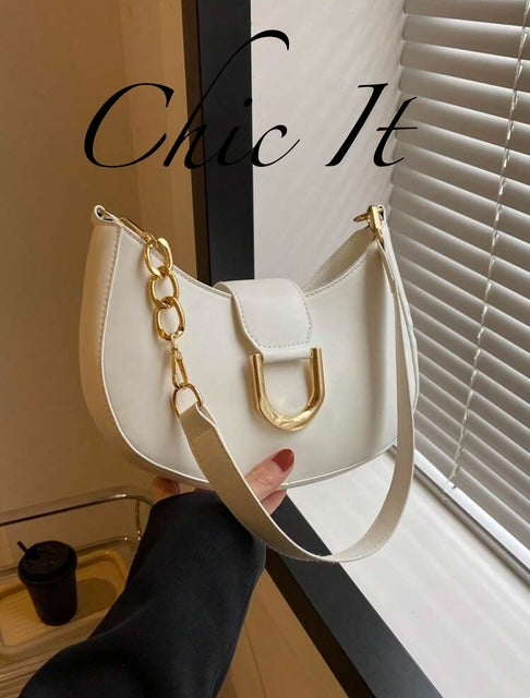 Chic It Business Casual Small Hobo Bag