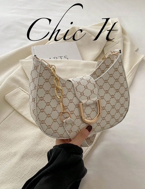 Chic It Business Casual Small Hobo Bag