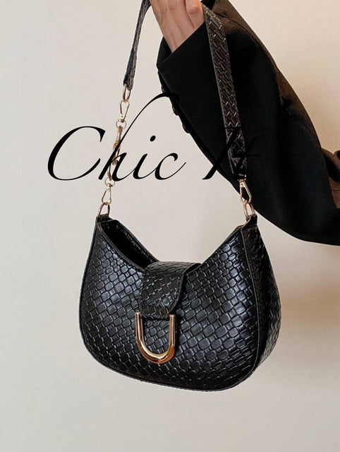 Chic It Business Casual Small Hobo Bag